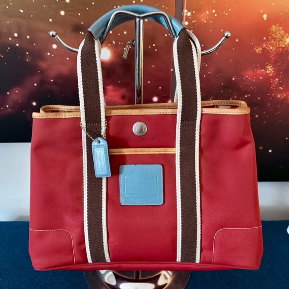 Coach Handbags - Coach Vintage Mini Hampton Tote
